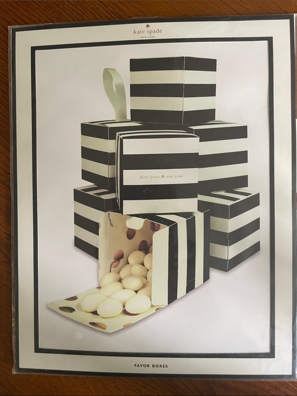 Kate Spade Favor Boxes